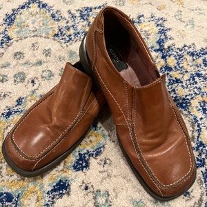 Mens Alfani brown dress shoes